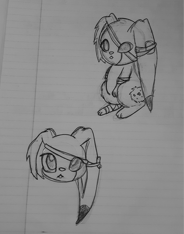 The Bunny Experiment (sketch), 2021